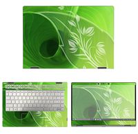 decalrus - Protective Decal Leaf Skin Sticker for HP Pavilion X360 14M-CD0003DX (14" Screen) case Cover wrap HPpavilionX360_14M-81