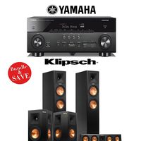 Yamaha AVENTAGE RX-A760BL 7.2-Channel Network A/V Receiver + Klipsch RP-260F + Klipsch RP-440C + Klipsch RP-250S - 5.0 Reference Premiere Home Theater System