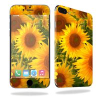 MightySkins Skin Compatible with Apple iPhone 7 Plus - Sunflowers | Protective, Durable, and Unique Vinyl Decal wrap Cover | Easy to Apply, Remove, and Change Styles | Made in The USA