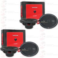 4) New Rockford Fosgate P1692 6x9" 300 Watt 2 Way Car Coaxial Speakers Audio
