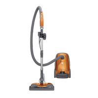 Kenmore 81214 Multi-Surface Bagged Canister Vacuum Cleaner with Cord Rewind, Orange