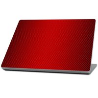 Mightyskins Skin Compatible With Microsoft Surface Laptop (2017) 13.3" - Red Carbon Fiber | Protective, Durable, And Unique Vinyl Decal Wrap Cover | Easy To Apply, Remove, And Change Styles | Made In The Usa