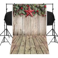 Wensltd Clearance! Christmas Backdrops Tree Vinyl 3x5FT Fireplace Background Photography Studio (M)