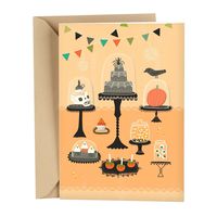 Hallmark Signature Halloween Card (Eat, Drink, and Be Scary)