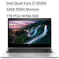 2019 HP Elitebook 840 G5 14" Full HD FHD Business Laptop (Intel Quad-Core i7-8550U,32GB DDR4, 1TB PCIe NVMe M.2 SSD) Fingerprint, Backlit, Thunderbolt, B&O Audio, HDMI, Windows 10 Pro
