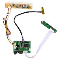 VSDISPLAY HDMI LCD Controller Board Work for 14.1 15.4 inch 1280x800 1CCFL Backlight 30Pin LVDS LCD Panel, Compatible Work with Many Screen Types