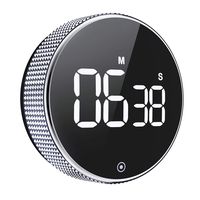 Kitchen Timer, OVEKI Magnetic Countdown Digital Timer，LED twist One Button Operation for Teacher kids and Elderly,for classroom home work fitness