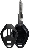 KeylessOption Keyless Entry Remote Key Fob Shell Case Button Replacement Blade Uncut Fix