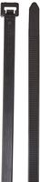 Hellermann Tyton T120R0K2 Heavy Duty Cable Tie, 15.2" Long, 120lb Tensile Strength, PA66, Black (Pack of 50)