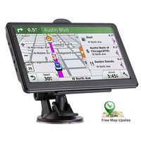 GPS Navigation for car - 7inch HD GPS Navigation 256-8GB Voice Broadcast Navigation, top-Loading North America map (USA, Canada, Mexico map) Lifetime map Free Update