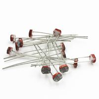 goeasybuy 20pcs Photo Light Sensitive Resistor Photoresistor Optoresistor 5mm GM5539 5539