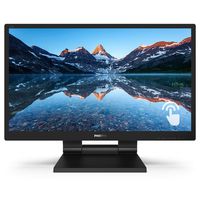 Philips 242B9T 24" Touch Screen Monitor, Full HD IPS, 10-Point capacitive Touch, USB 3.1 hub, Speakers, IP54 dust and Water Resistant, Win10/Android Compatible, 4Yr Advance Replacement Warranty