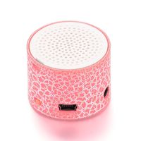 Mini Portable LED Speakers Wireless Hands Free Speaker with TF Port