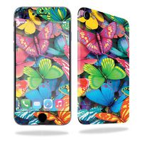 MightySkins Skin Compatible with Apple iPhone 7 - Butterfly Party | Protective, Durable, and Unique Vinyl Decal wrap Cover | Easy to Apply, Remove, and Change Styles | Made in The USA