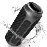 Zamkol Bluetooth Speaker 30W Waterproof Bluetooth Speakers Portable Wireless Loud Stereo Sound & Enhanced X-Bass Speaker Bluetooth 5.0, Built-in Mic, IPX6 for Home Party, Shower, Outdoor, Travel