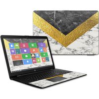 MightySkins Skin Compatible with HP 17t Laptop 17.3" (2017) - Modern Marble | Protective, Durable, and Unique Vinyl Decal wrap Cover | Easy to Apply, Remove, and Change Styles | Made in The USA