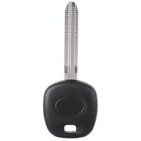 SCITOO Compatible with New Uncut Replacement Transponder Chip Key Blank fit Toyota Vehicles Toy44D