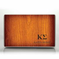 VictoryStore Electronic Device Cover, Vinyl Skin Cover, Compatible with MacBook Air or Pro Vinyl Skin (Woodgrain, 13 inch) Kappa Sigma