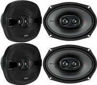 (4) Kicker 44KSC69304 KSC6930 6x9" 600 Watt 3-way Car Audio Speakers KSC693