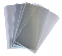 American Educational 7-1305-24-A Glass Microscope Cover Slip, 40mm Length, 22mm Width, #1 Thickness (500 Slips)