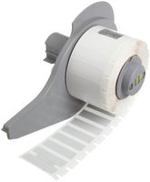 Brady M71-15-428 1" Width x 0.275" Height Silver Color B-428 Metalized Polyester Labels With Matte Finish For BMP71 Label Printer (750 Per Roll)