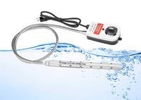 1300W 120V Stainless Fully Submersible Portable Electric Immersion Water Heater, 100% Waterproof Immersion Heater, Theromostat, Auto Shutoff, Overheating Protection, Bucket Water Heater, Easy to Use