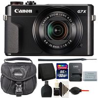 Canon PowerShot G7 X Mark II With Top Bundle