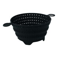 Kuhn Rikon 24063 Pop-Up Basket/Colander, One Size, Black