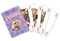 Tree-Free Greetings Standard Playing Card Deck, Always Be Yourself Themed Unicorn Art (15163)