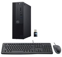Dell Optiplex 3060 SFF Desktop PC Bundle with Keyboard, Mouse, Intel Core i5-8500 3.0GHz 6 Core (Hexa Core), 8GB DDR4 RAM, 256GB NVMe SSD, WiFi, Windows 10 Pro