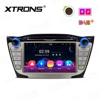 XTRONS 7 Inch Android 8.1 Octa Core HD Digital Multi-Touch Screen WiFi Video Car DVD Player Custom Fit for Hyundai Tucson IX35