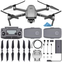 DJI Mavic 2 Zoom Drone Quadcopter with 24-48mm Optical Zoom 2 Battery Bundle
