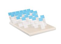 Heathrow Scientific HS15981B Slide Holder for 78 Slides, Natural, Polyethylene, White