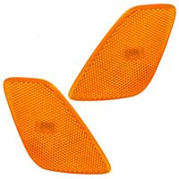 Driver and Passenger Park Signal Side Marker Lights Lamps Replacement for Jeep 55155629AC 55155628AC AutoAndArt