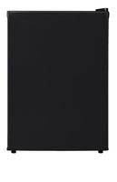 Midea WHS-87LB1 Refrigerator, 2.4 Cubic Feet, Black