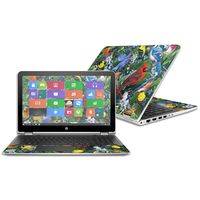 MightySkins Skin Compatible With HP Pavilion x360 15.6" (2016) - Backyard Gathering | Protective, Durable, and Unique Vinyl Decal wrap cover | Easy To Apply, Remove | Made in the USA