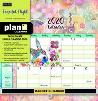 Wells Street by LANG WSBL Fanciful Flight 2020 Plan-It Plus (20997009164) Academic Wall Calendar (20997009164)