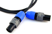 Conquest Sound N216 3 3-Foot 2 Pole Speakon Cable 16 Gauge 2 Conductor Wire and Neutrik NL2FC