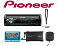 PIONEER MVH-S512BS w/SiriusXM SXV300KV1Multimedia Player (Does not Play CD's) w/SiriusXM Tuner and Antenna Included