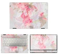 decalrus - Protective Decal Floral Skin Sticker for HP Pavilion X360 14M-CD0003DX (14" Screen) case Cover wrap HPpavilionX360_14M-171