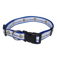 MLS Real Madrid DOG COLLAR Sports Football Tough PET COLLAR in Team color, SIZE: Small