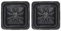(2) Kicker L7S84 8" 1800w Solobaric L7S Car Audio Subwoofers Solo-baric 44L7S8-4