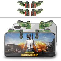 【2 Pair】 Mobile Game Controller Gamepad Compatible with PUBG Mobile/Fortnitee Mobile/Call of Duty Mobile, Compatible with iPhone/Android, IFYOO Z108 Sensitive Shoot and Aim L1R1 Triggers