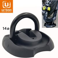 Urban Security Floor / Wall / Ground Anchor security lock - 14 mm D-Ring Diameter
