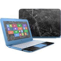 Mightyskins Skin Compatible with Hp Stream 11" (2017) Wrap Cover Sticker Skins Black Marble
