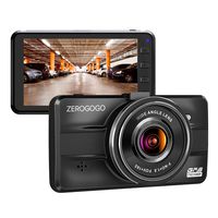 Zerogogo R1 Dash Cam FHD 1080P Car Driving Recorder with GPS, 3" IPS Screen, Parking Guard, G-Sensor, WDR, Night Vision, w/Sony Exmor Sensor, Motion Detection, Metal Shell Dashcams for Cars