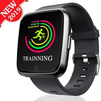 Sport Smart Watch for Women Men Color Screen Fitness Activity Tracker with 8 Sport Mode Blood Pressure HR Monitor Pedometer IP67 Waterproof Smartwatches for Android iOS Christmas Holiday Gift