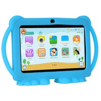 Xgody T702 7 Inch HD Tablet PC for Kids Quad Core Android 8.1 1GB RAM 16GB ROM Touch Screen with WiFi Pre-Loaded 3D Game Dual Camera Blue