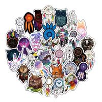 Honch Vinyl Dream Catcher Stickers Pack 57 Pcs Magic Decals for Laptop Ipad Car Luggage Water Bottle Helmet Truck