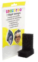 Snazaroo Title Face Paint Stipple Sponge, Set of 2
